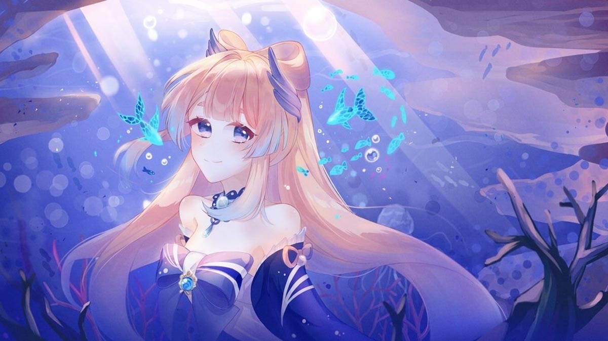 二次元美少女好图#晚安原神【210811】