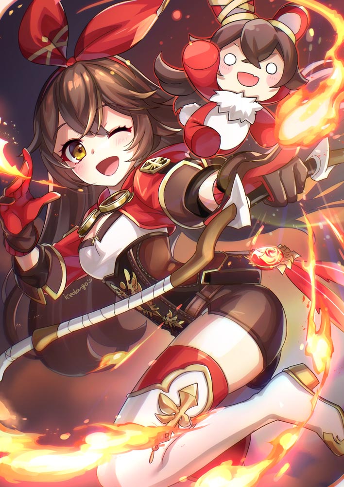 日本同人插画美图#早安原神【210812】