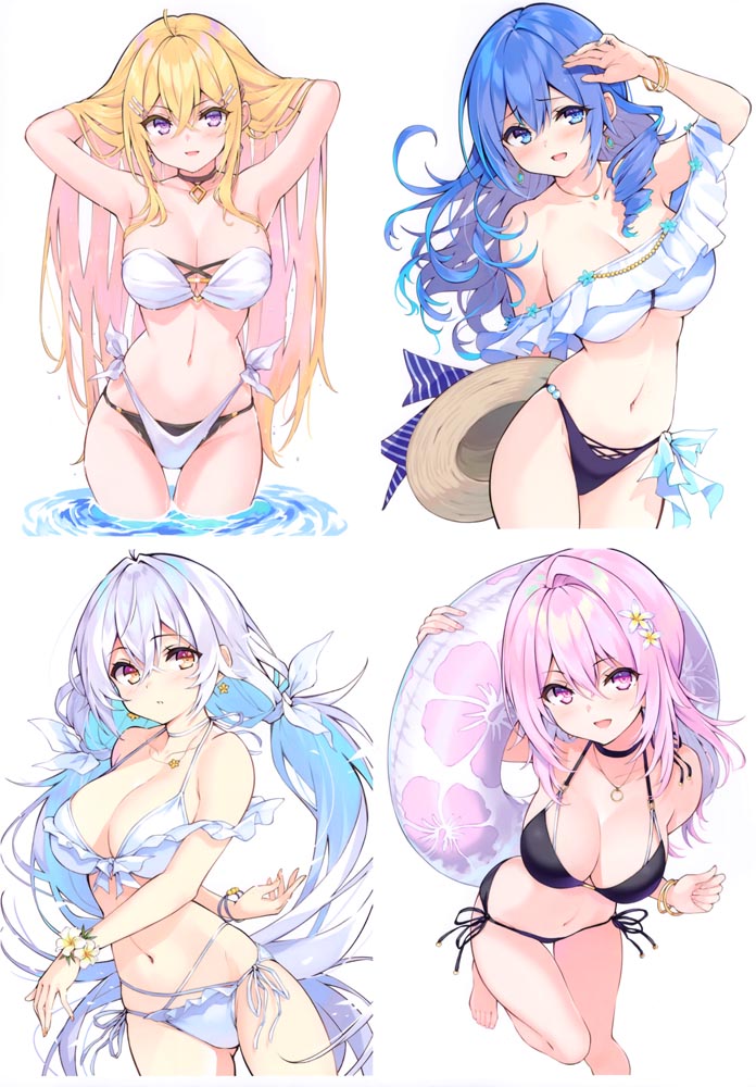 泳装画集： UCHINOKO BIKINI 4 【LA-GO-ON (緋仙カエデ )】