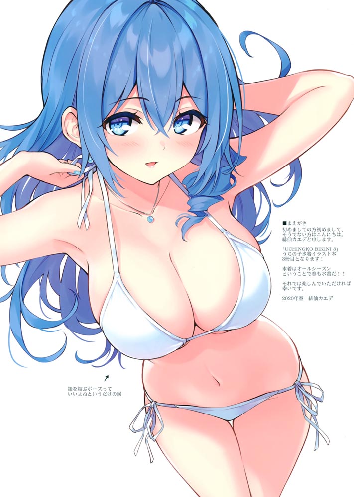 泳装画集： UCHINOKO BIKINI 3 【LA-GO-ON (緋仙カエデ)】