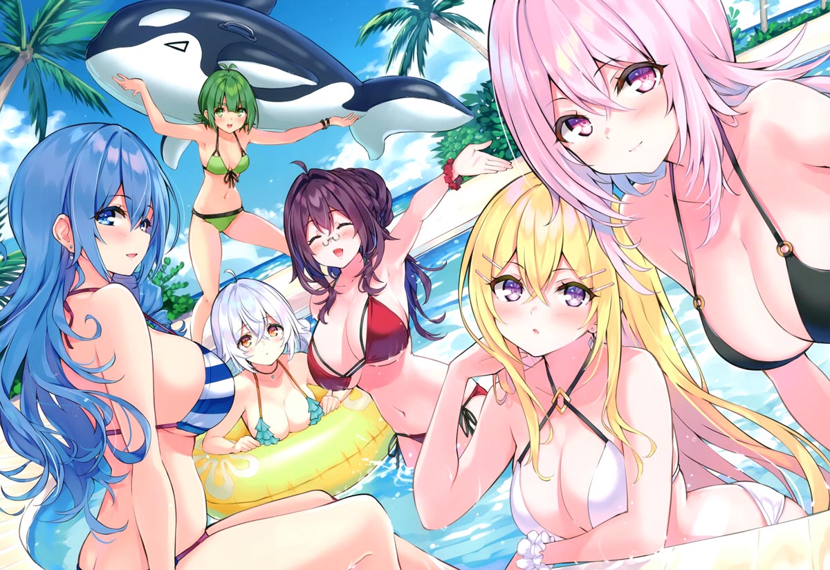 泳装画集： UCHINOKO BIKINI 3 【LA-GO-ON (緋仙カエデ)】