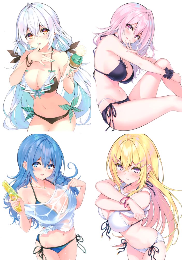 泳装画集： UCHINOKO BIKINI 3 【LA-GO-ON (緋仙カエデ)】