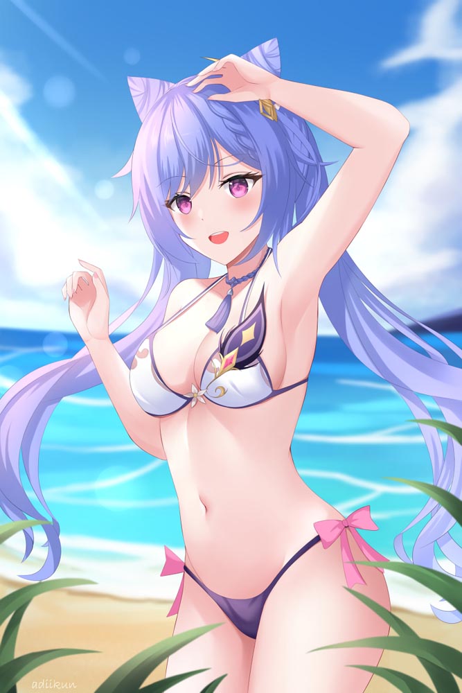 二次元游戏插画#晚安原神【210814】