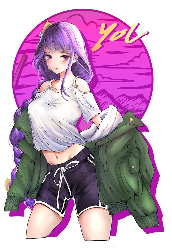 二次元游戏插画#晚安原神【210814】