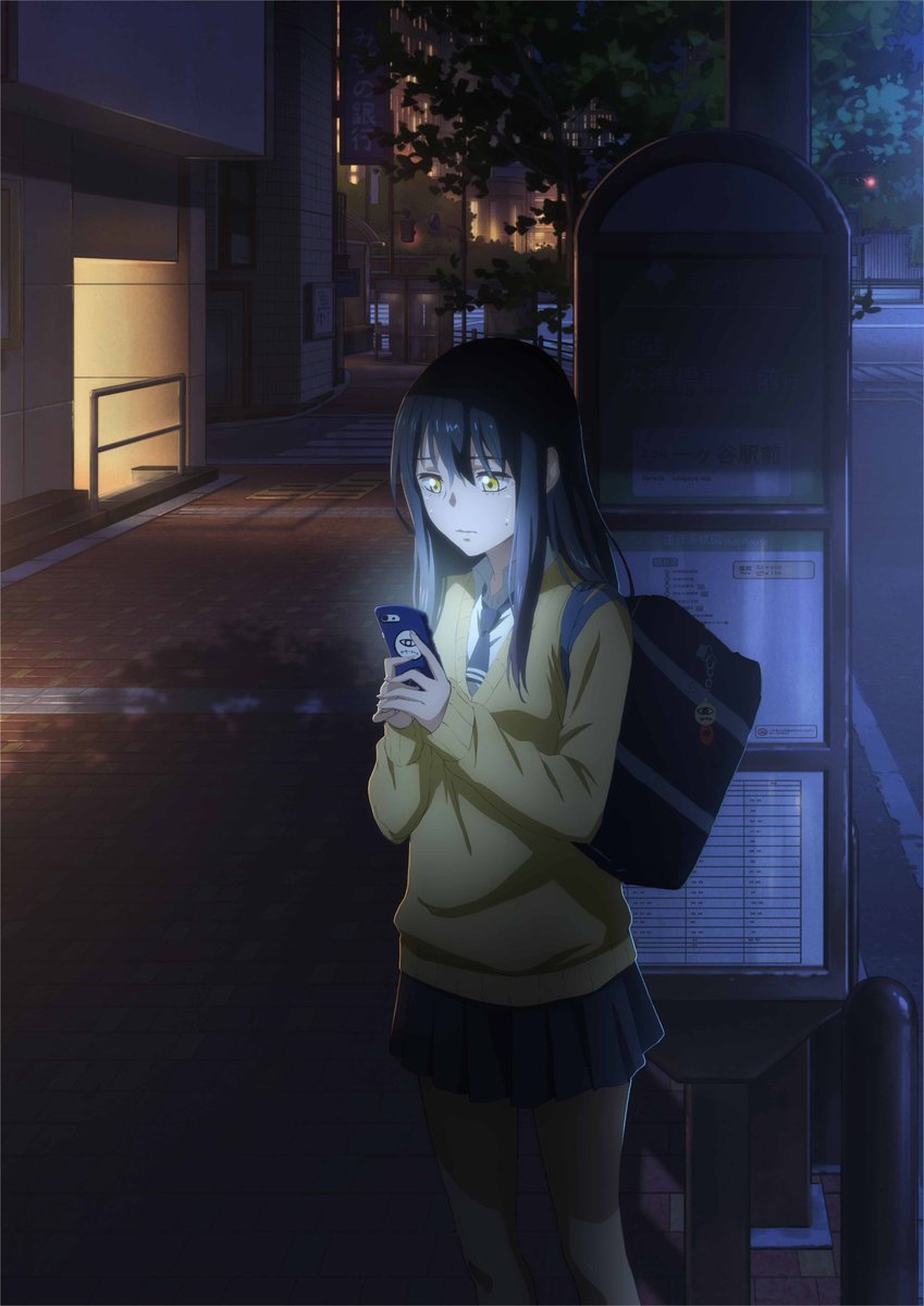 恐怖搞笑TV动画《看得见的女孩》最新视觉图公开，10月开播