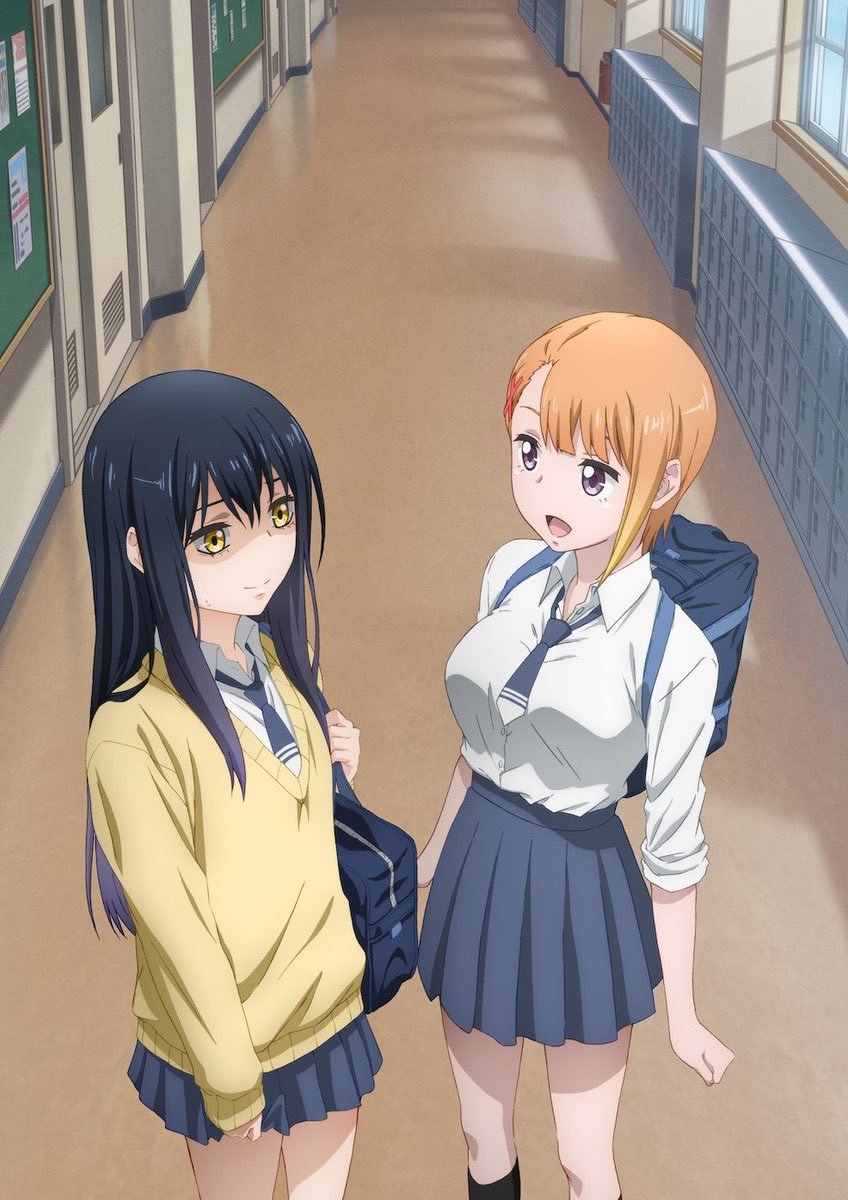 恐怖搞笑TV动画《看得见的女孩》最新视觉图公开，10月开播