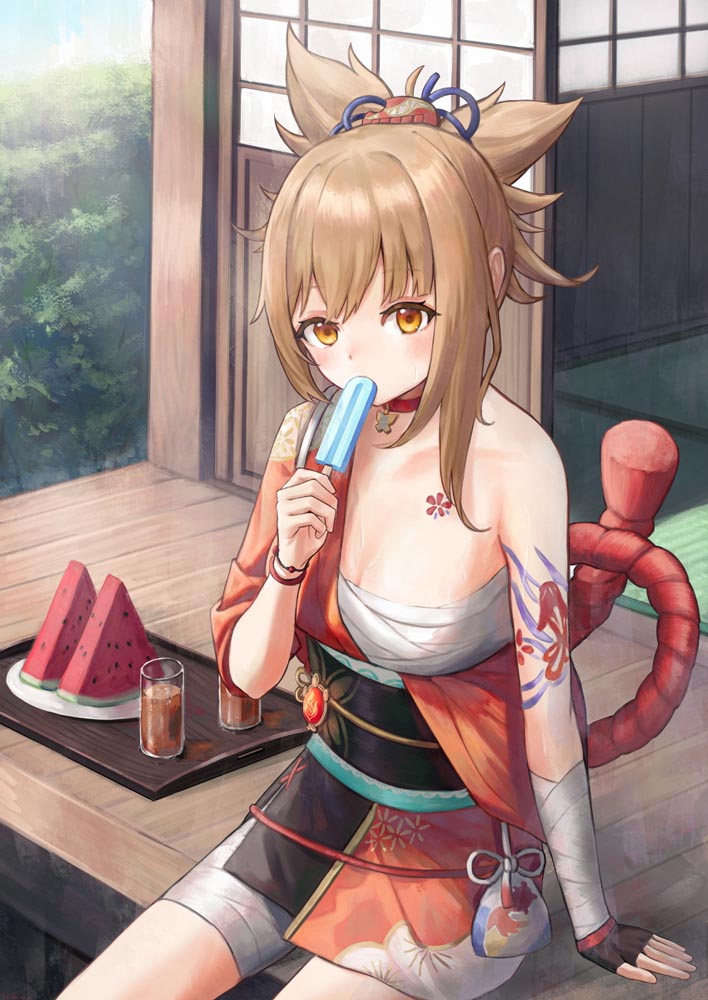 P站二次元插画精选#午安原神【210821】