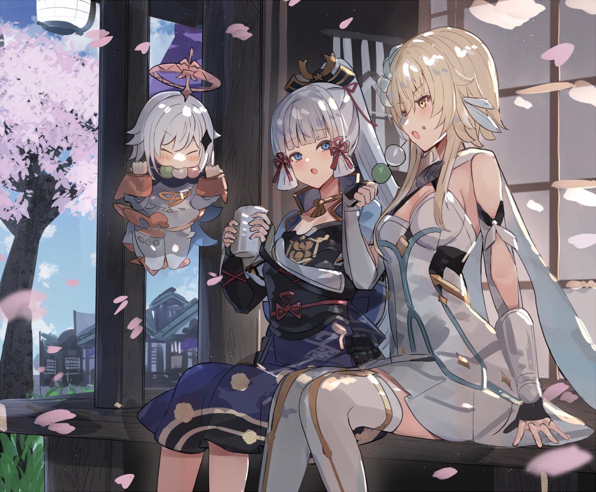 美少女同人图#早安原神【210822】