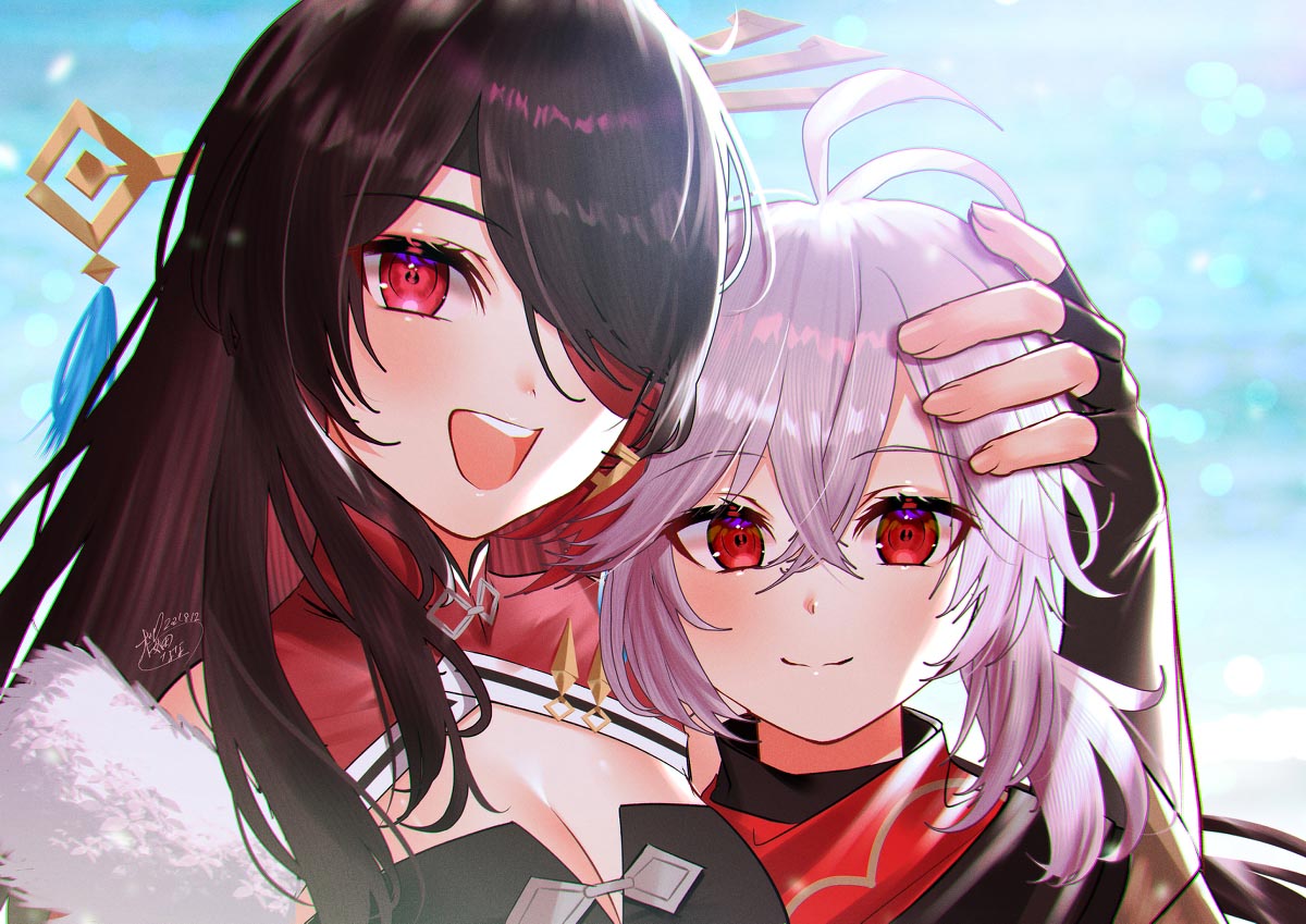 二次元美少女同人图#早安原神【210823】