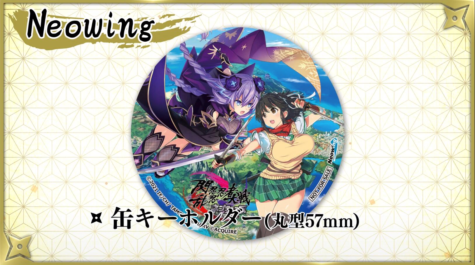 ARPG《闪乱忍忍忍者大战海王星》各类店铺特典公布，游戏将于9月16日发售