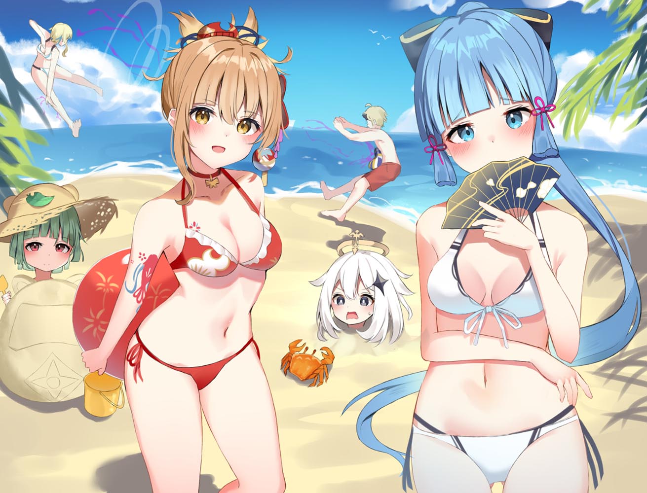 二次元美少女同人图#早安原神【210824】