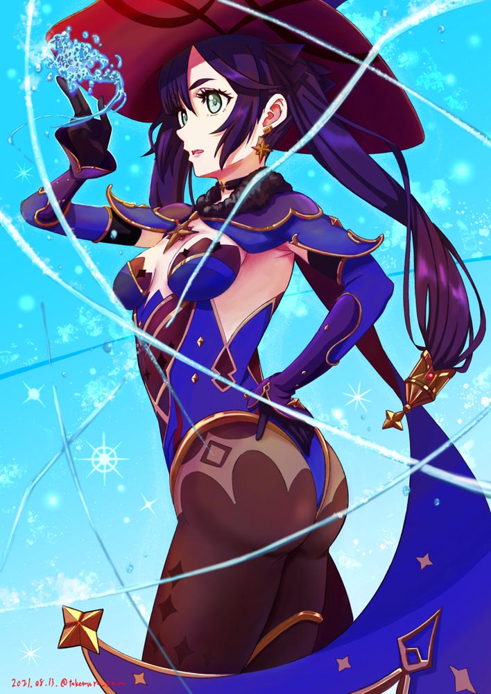 二次元美少女同人图#午安原神【210824】