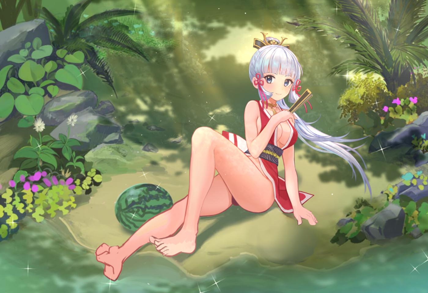二次元美少女同人图#晚安原神【210824】