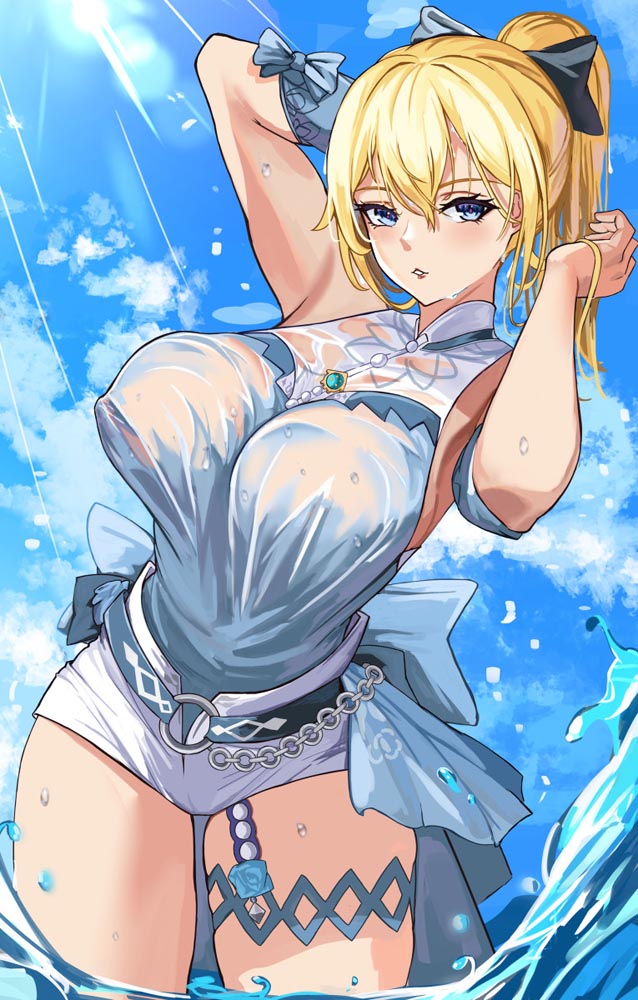 二次元美少女同人图#早安原神【210825】