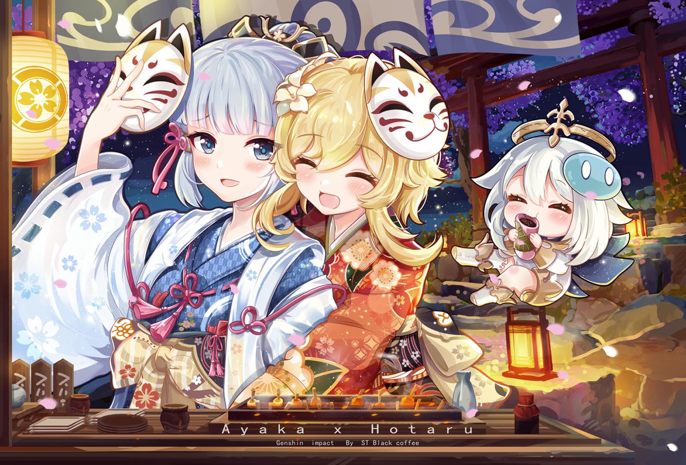 二次元美少女同人图#早安原神【210825】