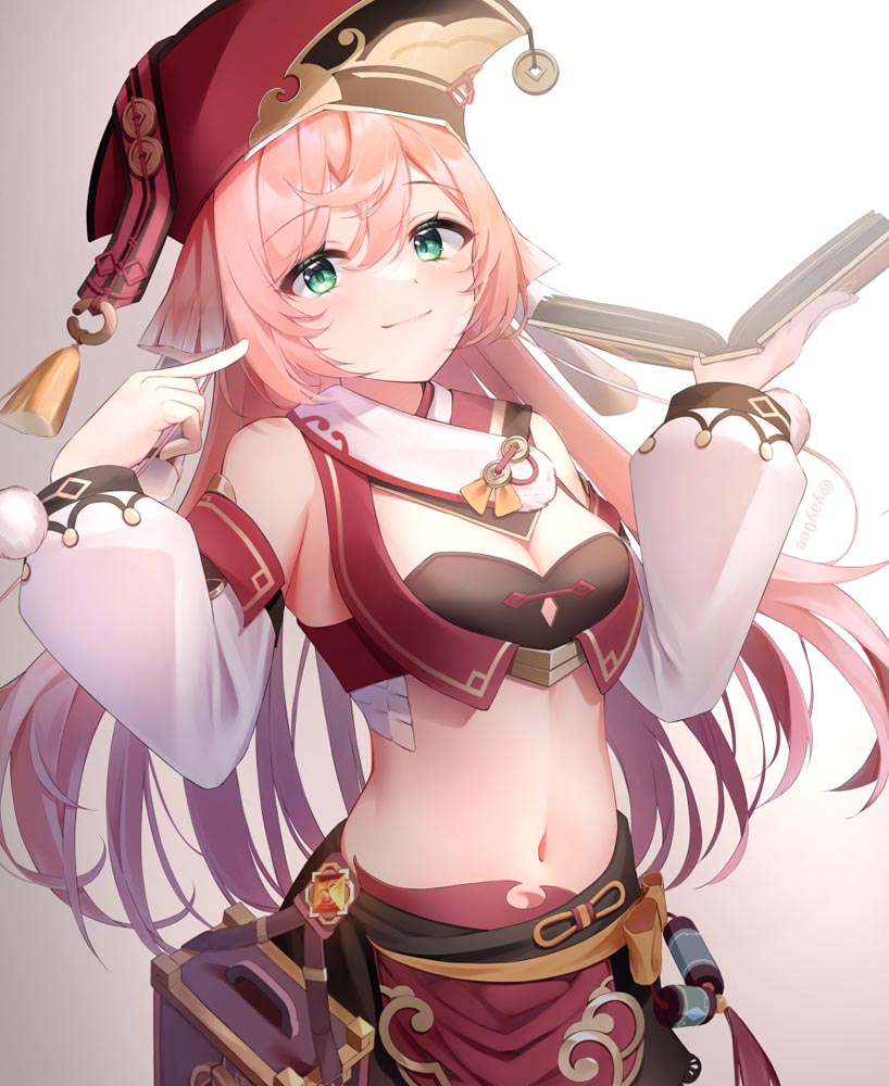 二次元美少女同人图#早安原神【210825】