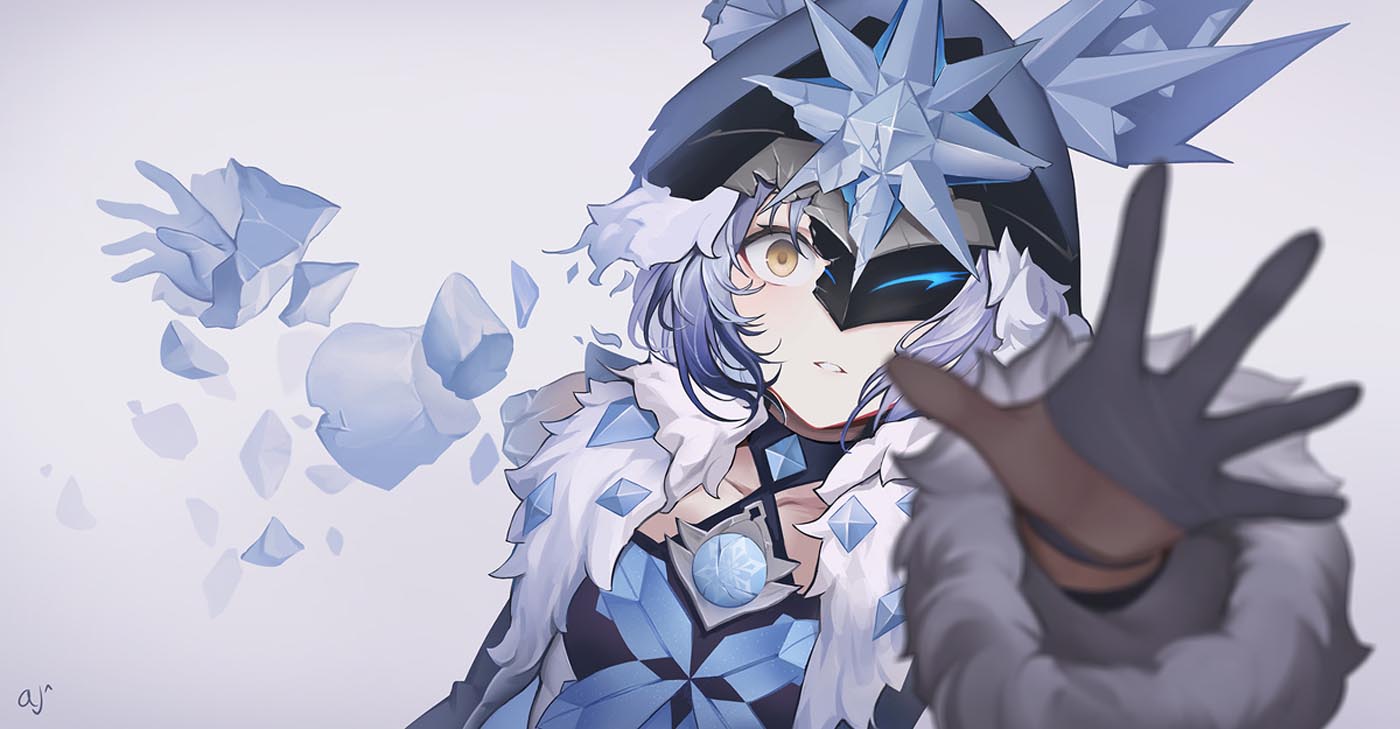 二次元美少女同人图#早安原神【210825】