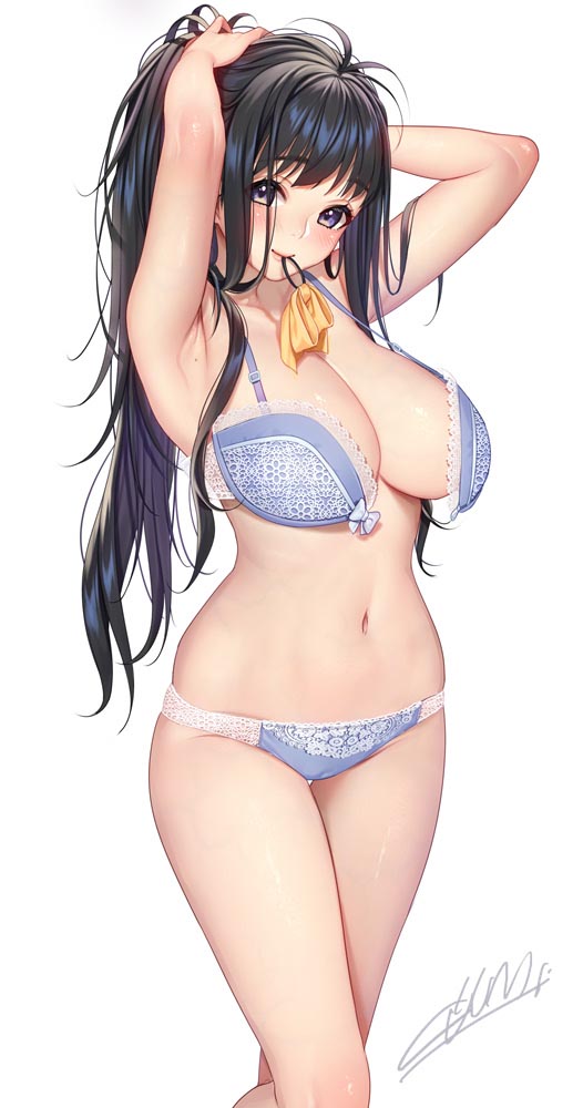 每日好图：二次元性感美少女插画精选【画师：柾見ちえ】
