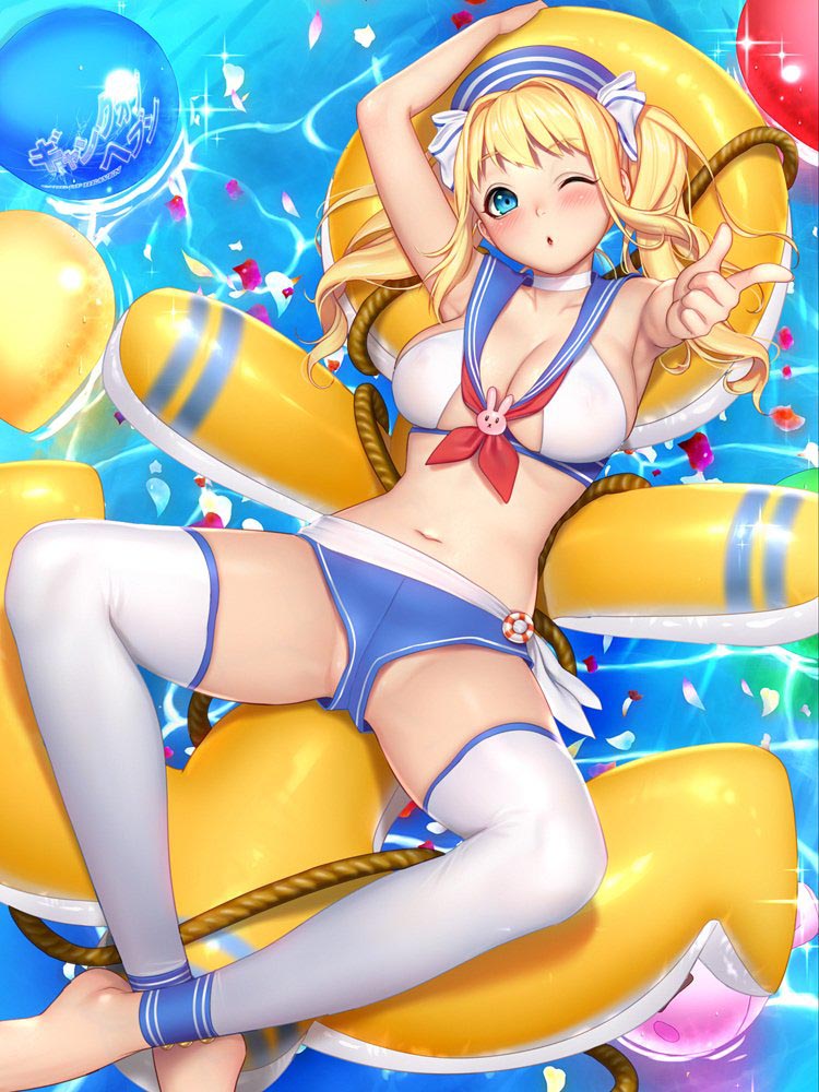每日好图：二次元性感美少女插画精选【画师：柾見ちえ】