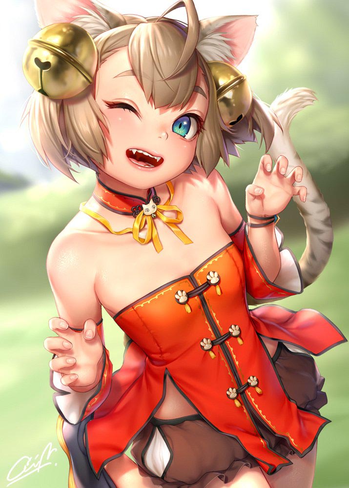 每日好图：二次元性感美少女插画精选【画师：柾見ちえ】