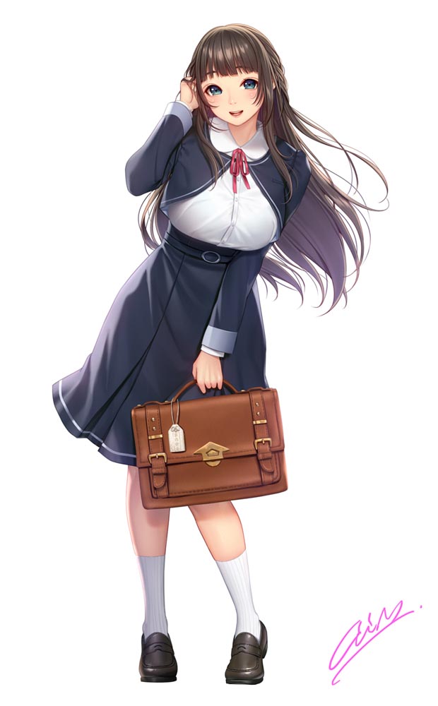 每日好图：二次元性感美少女插画精选【画师：柾見ちえ】