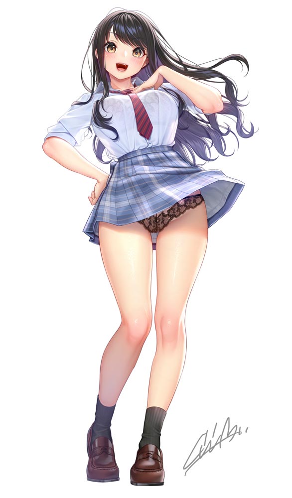 每日好图：二次元性感美少女插画精选【画师：柾見ちえ】