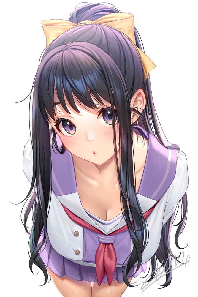 每日好图：二次元性感美少女插画精选【画师：柾見ちえ】