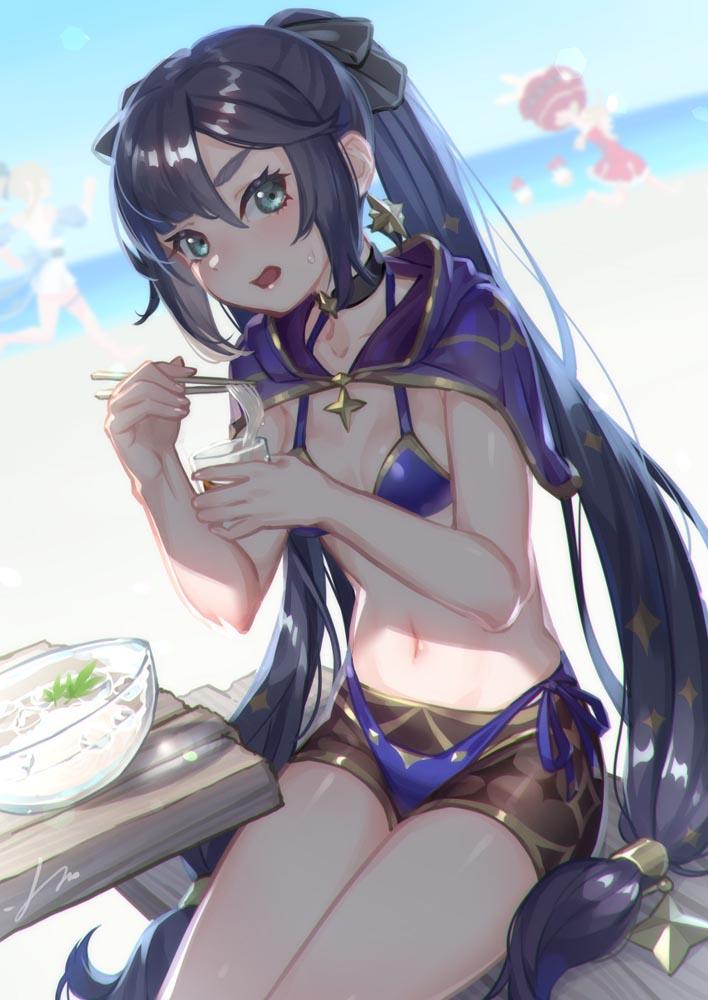 每日游戏同人图#早安原神【210826】