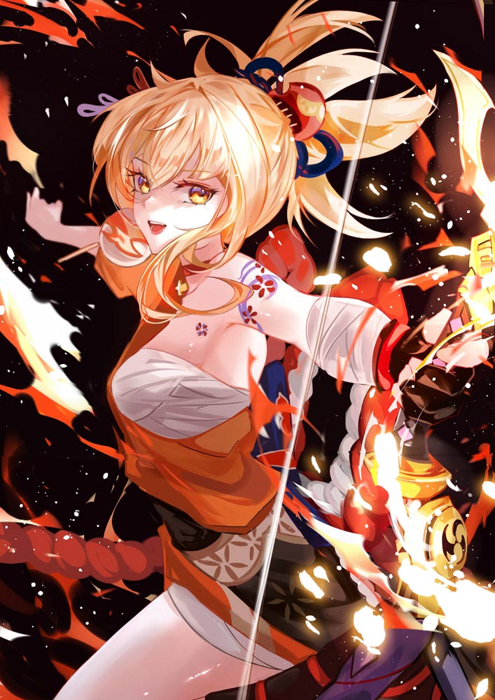 二次元美少女插画#早安原神【210829】