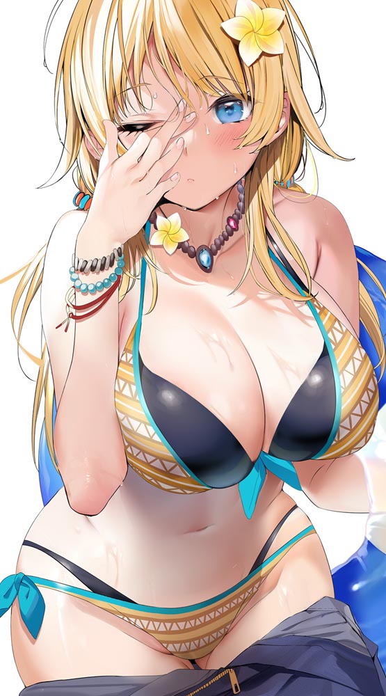 每日好图：肉感二次元美少女插画【画师：丸新】