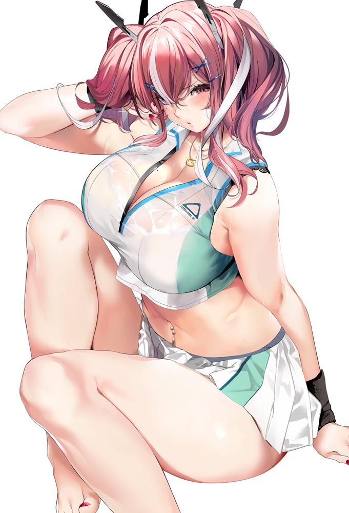 每日好图：肉感二次元美少女插画【画师：丸新】