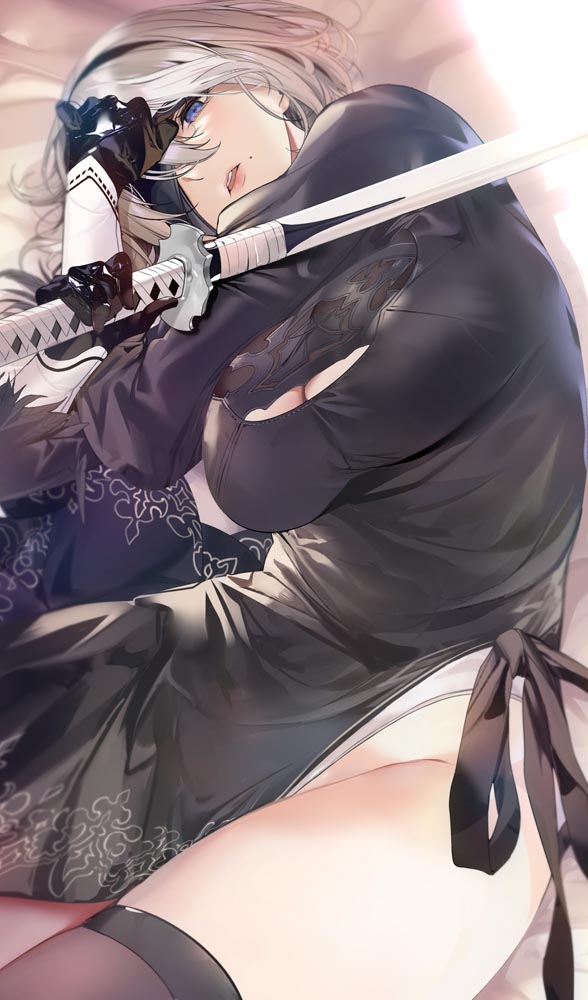 每日好图：肉感二次元美少女插画【画师：丸新】