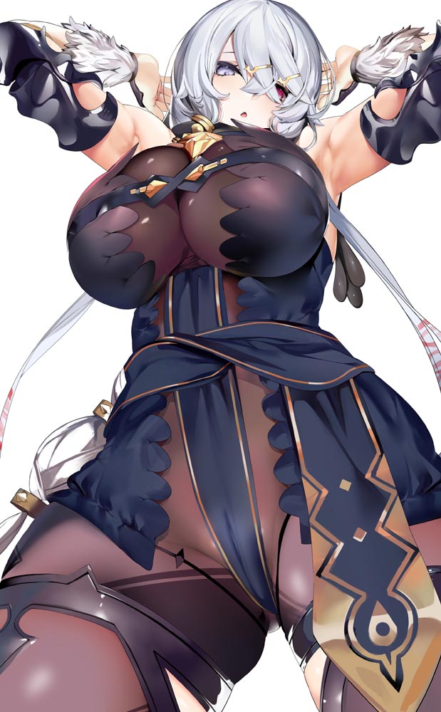 每日好图：肉感二次元美少女插画【画师：丸新】