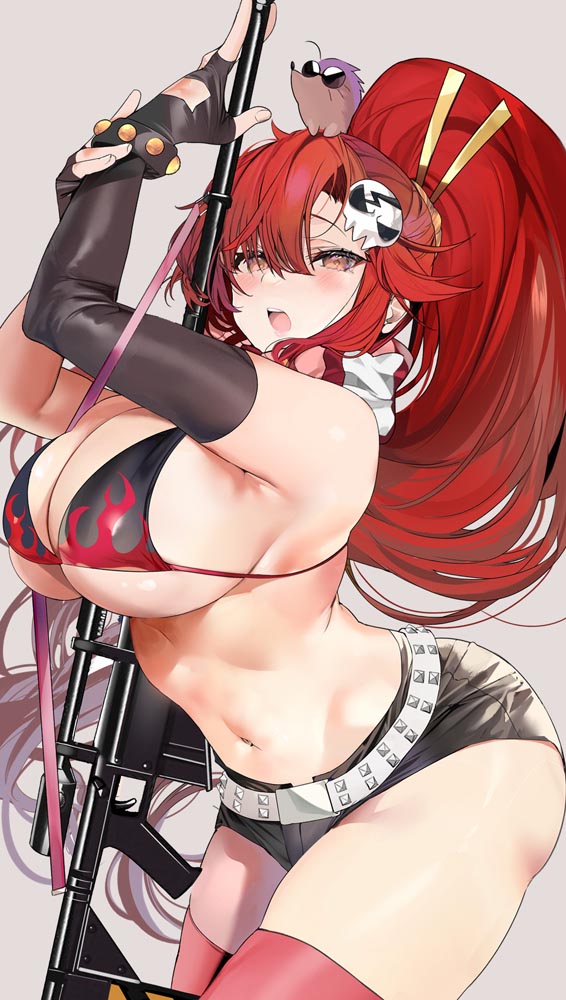 每日好图：肉感二次元美少女插画【画师：丸新】