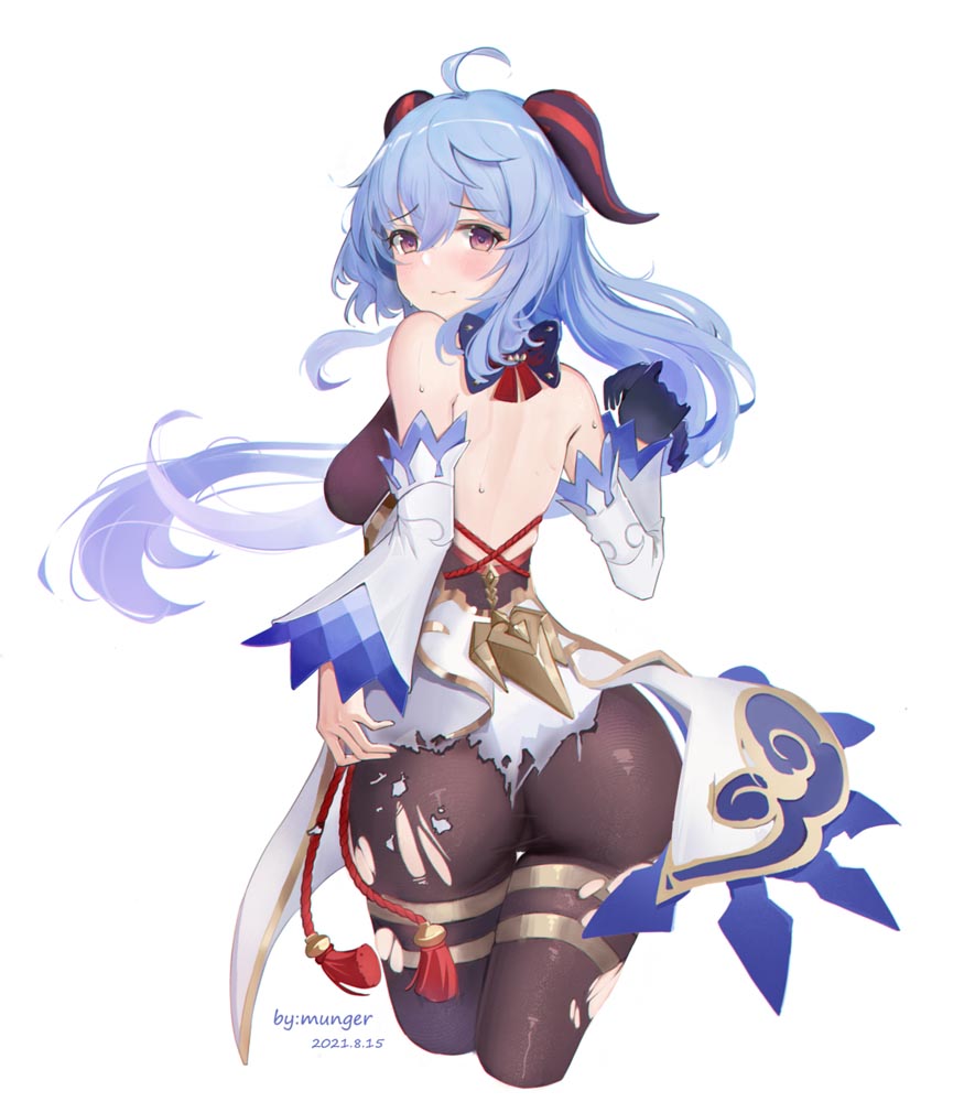 二次元美少女同人插画#午安原神【210904】