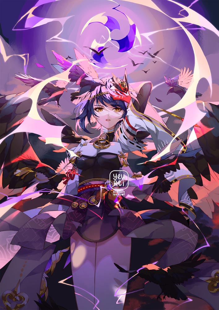 二次元美少女同人图#午安原神【210905】