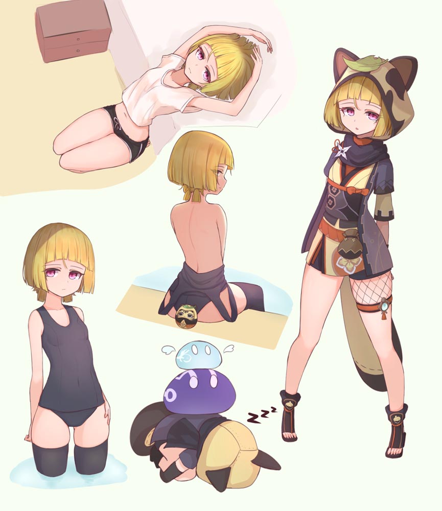 每日游戏同人好图#早安原神【210806】