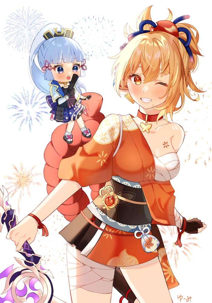 每日游戏同人好图#午安原神【210806】