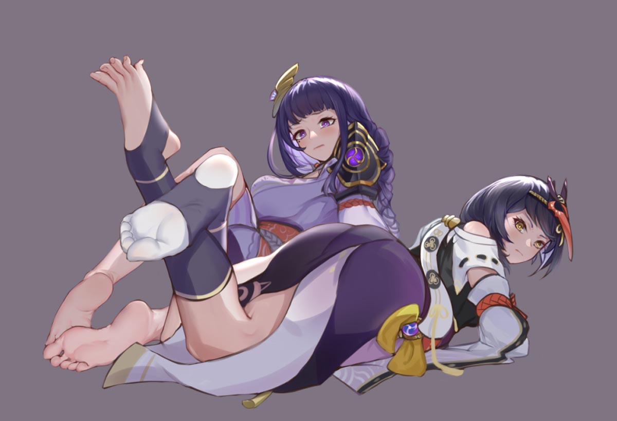 原神稻妻同人图#午安原神【210808】
