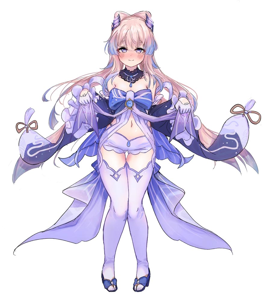 原神稻妻同人图#午安原神【210808】