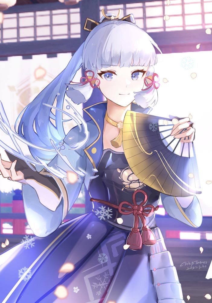 原神稻妻同人图#午安原神【210808】