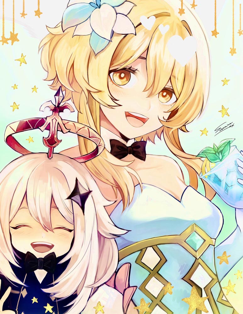原神稻妻同人图#午安原神【210809】