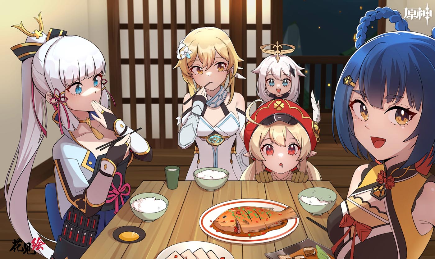 Pixiv原神同人图#早安原神【210907】