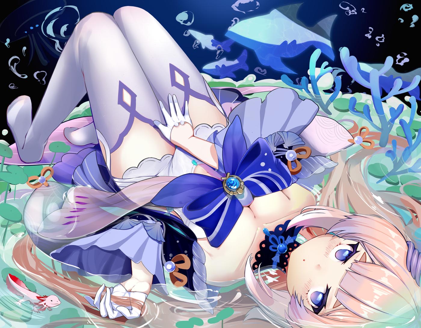二次元美少女插画#早安原神【210919】