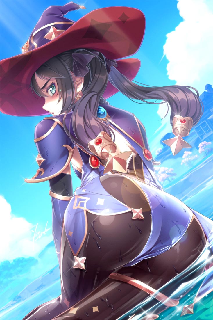 二次元美少女插画#早安原神【210919】