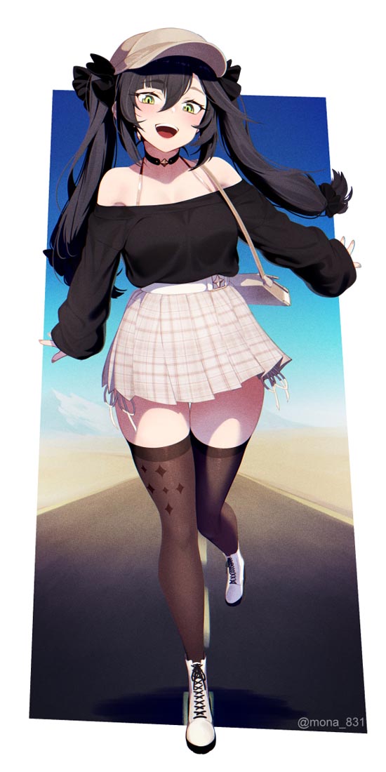 二次元美少女插画#午安原神【210919】