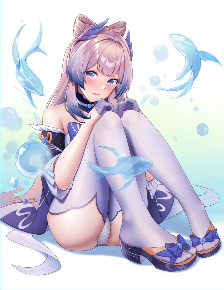 二次元美少女插画#午安原神【210919】