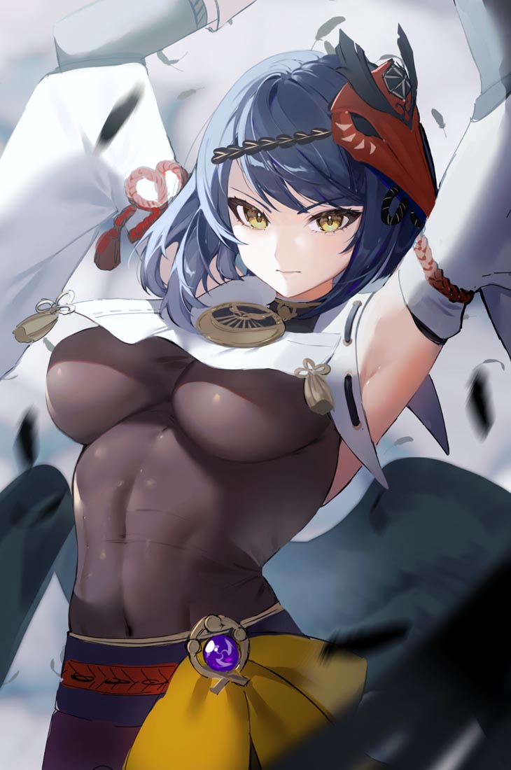 二次元美少女插画#午安原神【210919】