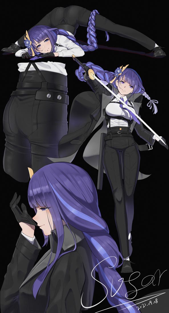 二次元美少女同人图#早安原神【210920】
