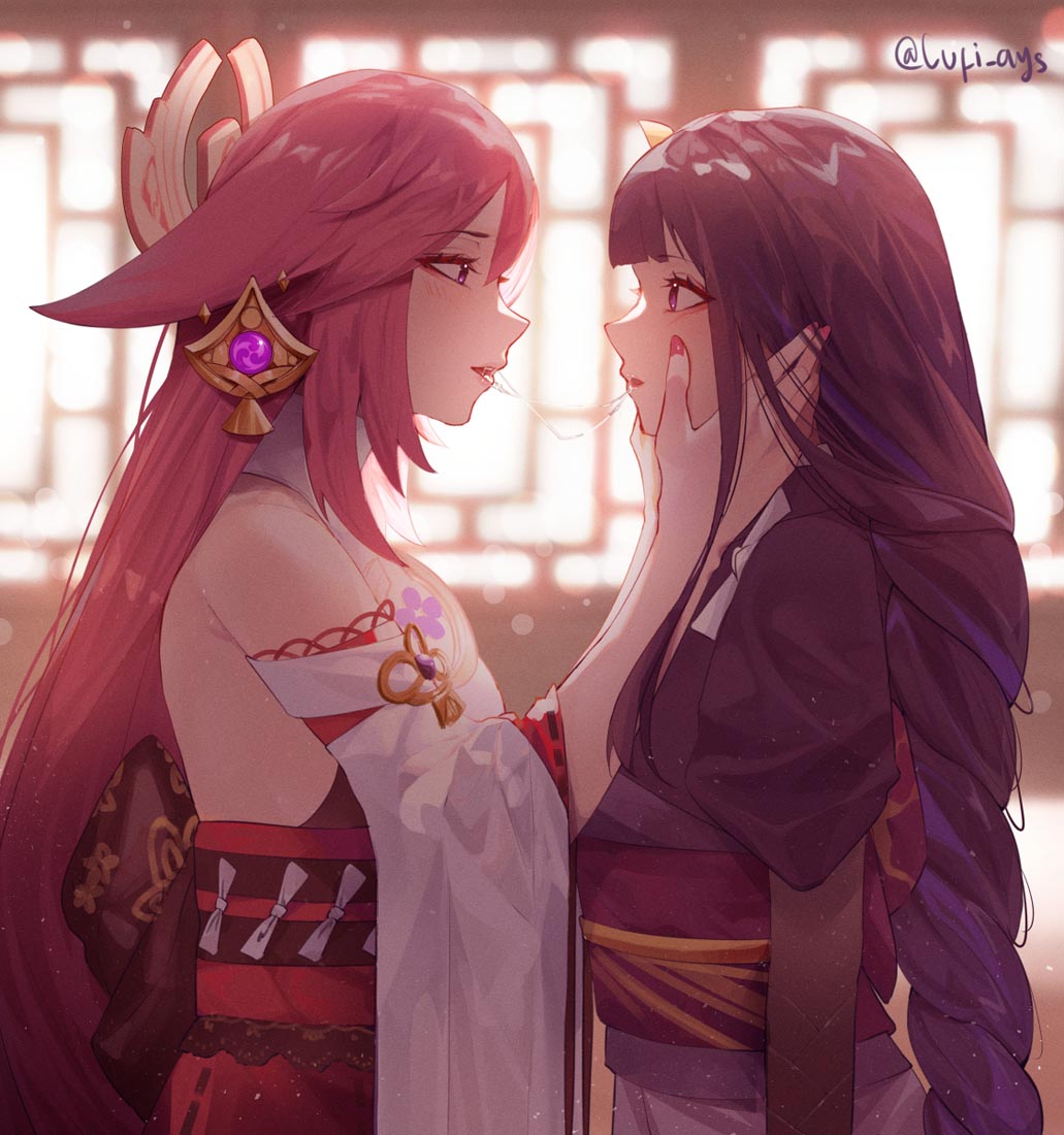 二次元美少女同人图#晚安原神【210920】